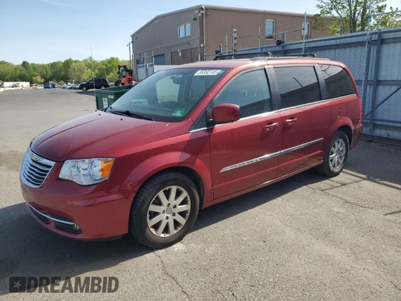 2016 Chrysler Town & Country Touring with VIN 2C4RC1BG1GR141058, listed as a Copart auction lot 55392745 with 143,593 mi miles and Clean Title. Bid and sale history available at carsss.com. Image 1.