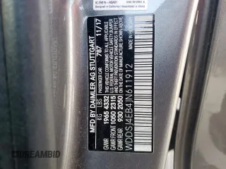 2018 Mercedes-Benz CLA 250 with VIN WDDSJ4EB4JN611912, listed as a Copart auction lot 61952745 with Not provided miles and Clean title. Bid and sale history available at DreamBid. Image 12.
