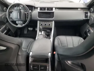 2016 Land Rover Range Rover Sport SVR with VIN SALWZ2EF1GA551964, listed as a Copart auction lot 81150084 with 39,695 mi miles and Salvage title. Bid and sale history available at DreamBid. Image 8.