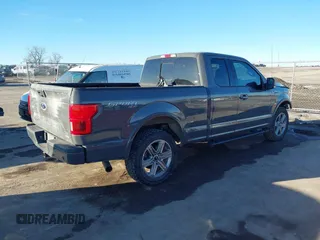 2018 Ford F-150 XL with VIN 1FTFX1EGXJFE49363, listed as a IAAI auction lot 41686737 with 78,889 mi miles and . Bid and sale history available at DreamBid. Image 4.