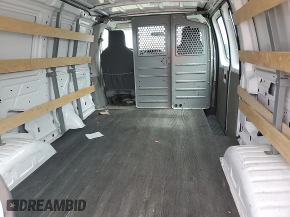 2014 Ford Econoline Cargo Commercial with VIN 1FTNE2EW3EDA13891, listed as a Copart auction lot 49907345 with 68,403 mi miles and Salvage title. Bid and sale history available at DreamBid. Image 10.