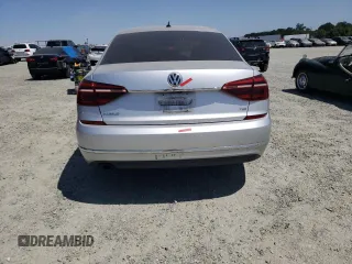 2017 Volkswagen Passat S with VIN 1VWAT7A30HC083255, listed as a Copart auction lot 60651695 with 153,879 mi miles and Salvage title. Bid and sale history available at DreamBid. Image 6.