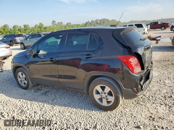 2020 Chevrolet Trax LS with VIN KL7CJKSB5LB059989, listed as a Copart auction lot 58642445 with 89,236 mi miles and Salvage title. Bid and sale history available at DreamBid. Image 2.