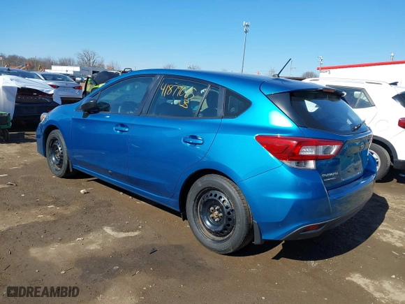 2017 Subaru Impreza with VIN 4S3GTAA66H3709704, listed as a IAAI auction lot 41879065 with 83,814 mi miles. Bid and sale history available at carsss.com. Image 3.