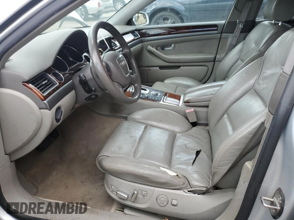 2006 Audi A8 4.2L z VIN WAUML44E26N004694, wystawiony jako Copart lot #57714175 z przebiegiem Nie podano mil oraz Tytuł czysty. Historia ofert i sprzedaży dostępna na DreamBid. Obrazek 7.