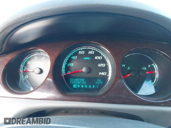 2011 Buick Lucerne CXL with VIN 1G4HC5EM8BU124530, listed as a IAAI auction lot 41797834 with 259,184 mi miles. Bid and sale history available at carsss.com. Image 7.
