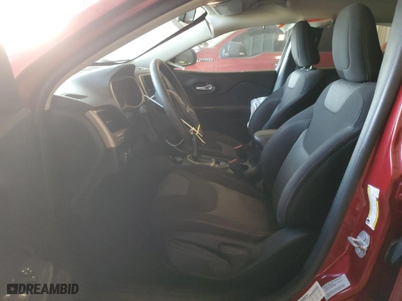 2016 Jeep Cherokee Sport with VIN 1C4PJMAB8GW278042, listed as a Copart auction lot 49673035 with 97,635 mi miles and Salvage Title. Bid and sale history available at carsss.com. Image 7.
