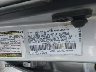 2007 Toyota Corolla CE z VIN 1NXBR32EX7Z852198, wystawiony jako IAAI lot #42040736 z przebiegiem 151 971 mil mil oraz . Historia ofert i sprzedaży dostępna na DreamBid. Obrazek 9.