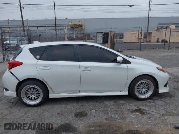 2016 Scion iM with VIN JTNKARJE3GJ507110, listed as a IAAI auction lot 41885833 with 247,020 mi miles. Bid and sale history available at carsss.com. Image 13.