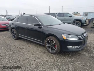 2013 Volkswagen Passat SEL Premium with VIN 1VWCM7A3XDC132834, listed as a IAAI auction lot 40931506 with 146,283 mi miles. Bid and sale history available at carsss.com. Image 1.