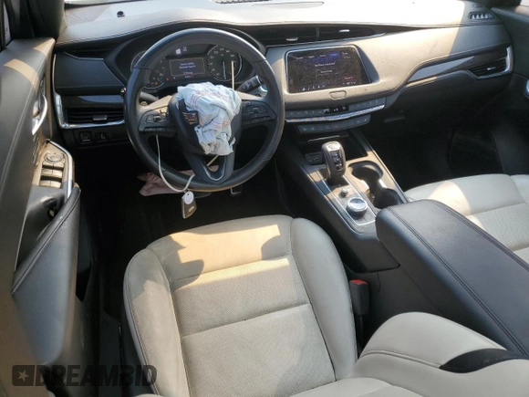 2019 Cadillac XT4 FWD Sport with VIN 1GYFZER47KF160325, listed as a Copart auction lot 50920065 with 56,902 mi miles and Non repairable. Bid and sale history available at DreamBid. Image 8.
