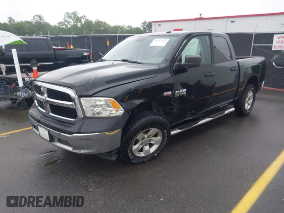 2016 Ram 1500 Express with VIN 3C6RR6KT2GG220390, listed as a IAAI auction lot 42113860 with 97,549 mi miles and . Bid and sale history available at DreamBid. Image 2.