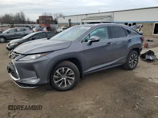2022 Lexus RX with VIN 2T2HZMDA1NC331083, listed as a Copart auction lot 50925065 with 27,749 mi miles and Salvage Title. Bid and sale history available at carsss.com. Image 1.
