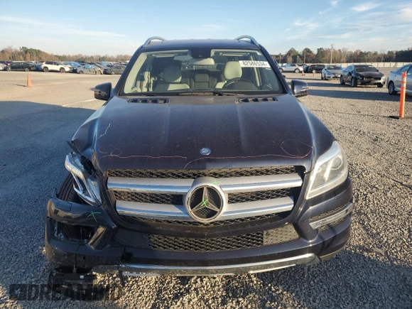 2016 Mercedes-Benz GL with VIN 4JGDF6EEXGA664491, listed as a Copart auction lot 82586534 with 110,760 mi miles and Salvage Title. Bid and sale history available at carsss.com. Image 5.