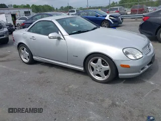 2001 Mercedes-Benz SLK 230 Kompressor with VIN WDBKK49F11F188798, listed as a IAAI auction lot 42020329 with 67,048 mi miles and . Bid and sale history available at DreamBid. Image 1.