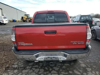 2011 Toyota Tacoma PreRunner with VIN 3TMJU4GN9BM115679, listed as a Copart auction lot 41638605 with 189,614 mi miles and Salvage title. Bid and sale history available at DreamBid. Image 6.