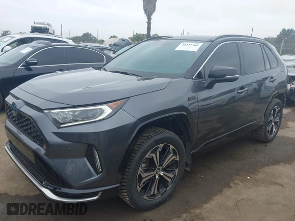 2021 Toyota RAV4 XSE with VIN JTMFB3FV7MD009432, listed as a IAAI auction lot 42439466 with 91,544 mi miles and . Bid and sale history available at DreamBid. Image 18.