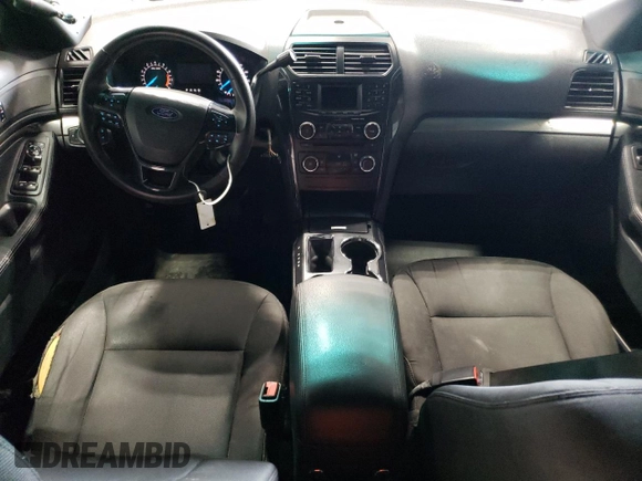 2016 Ford Utility Police Interceptor with VIN 1FM5K8AR9GGB96917, listed as a Copart auction lot 71740794 with 0 mi miles and Salvage Title. Bid and sale history available at carsss.com. Image 8.