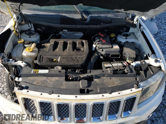 2017 Jeep Compass High Altitude with VIN 1C4NJCEB1HD199112, listed as a Copart auction lot 55627155 with 184,536 mi miles and Salvage title. Bid and sale history available at DreamBid. Image 12.