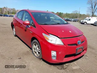 2010 Toyota Prius II with VIN JTDKN3DU9A0096947, listed as a IAAI auction lot 42150050 with 200,314 mi miles. Bid and sale history available at carsss.com. Image 1.