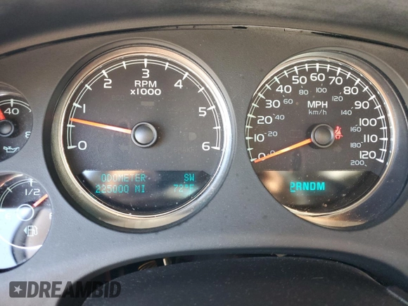 2010 Chevrolet Tahoe LS with VIN 1GNUCAE01AR144927, listed as a Copart auction lot 52320815 with 225,000 mi miles and Clean title. Bid and sale history available at DreamBid. Image 9.