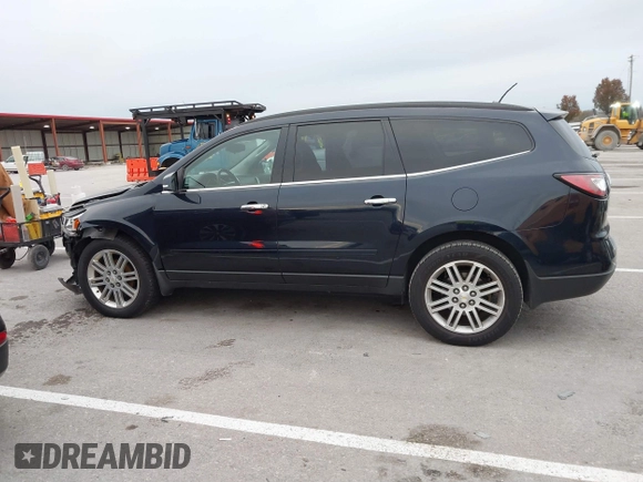 2015 Chevrolet Traverse LT with VIN 1GNKRGKD0FJ384167, listed as a IAAI auction lot 40962983 with 145,239 mi miles. Bid and sale history available at carsss.com. Image 14.