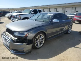 2013 Audi S4 Premium Plus with VIN WAUDGAFL2DA142786, listed as a Copart auction lot 49478055 with 147,016 mi miles and Salvage Title. Bid and sale history available at carsss.com. Image 1.