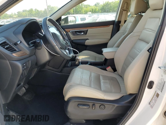 2020 Honda CR-V EX-L with VIN 5J6RW2H87LL047678, listed as a Copart auction lot 58565475 with 85,786 mi miles and Salvage title. Bid and sale history available at DreamBid. Image 7.