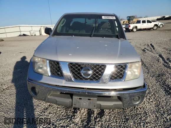 2008 Nissan Frontier SE with VIN 1N6AD06U48C446386, listed as a Copart auction lot 42805785 with Not provided miles and Salvage title. Bid and sale history available at DreamBid. Image 5.