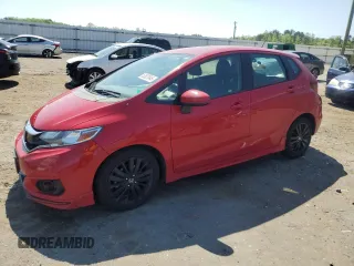 2018 Honda Fit Sport with VIN 3HGGK5H67JM705280, listed as a Copart auction lot 53621845 with 193,248 mi miles and Clean Title. Bid and sale history available at carsss.com. Image 1.