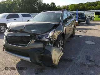 2022 Subaru Outback Limited with VIN 4S4BTANC4N3218145, listed as a Copart auction lot 57960535 with 60,523 mi miles and Salvage title. Bid and sale history available at DreamBid. Image 14.