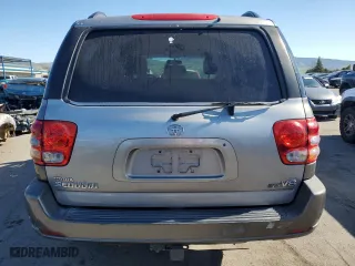 2004 Toyota Sequoia Limited with VIN 5TDZT38A24S222023, listed as a Copart auction lot 46853565 with 309,447 mi miles and Salvage Title. Bid and sale history available at carsss.com. Image 6.