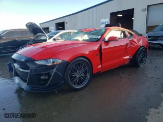 2021 Ford Mustang GT with VIN 1FA6P8CF1M5103592, listed as a Copart auction lot 42917875 with 40,576 mi miles and Salvage Title. Bid and sale history available at carsss.com. Image 1.
