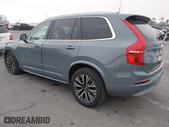 2022 Volvo XC90 Momentum with VIN YV4102CKXN1833414, listed as a IAAI auction lot 41167764 with 30,566 mi miles and . Bid and sale history available at DreamBid. Image 3.