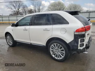 2011 Lincoln MKX with VIN 2LMDJ6JK5BBJ20928, listed as a Copart auction lot 48939245 with 159,518 mi miles and Salvage Title. Bid and sale history available at carsss.com. Image 2.