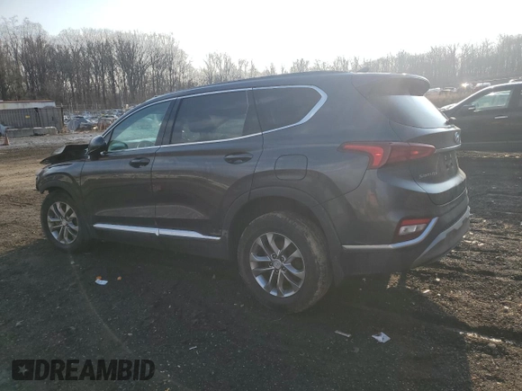 2020 Hyundai Santa Fe SEL w/SULEV with VIN 5NMS33AD8LH271668, listed as a Copart auction lot 43781575 with 73,530 mi miles and Salvage Title. Bid and sale history available at carsss.com. Image 2.