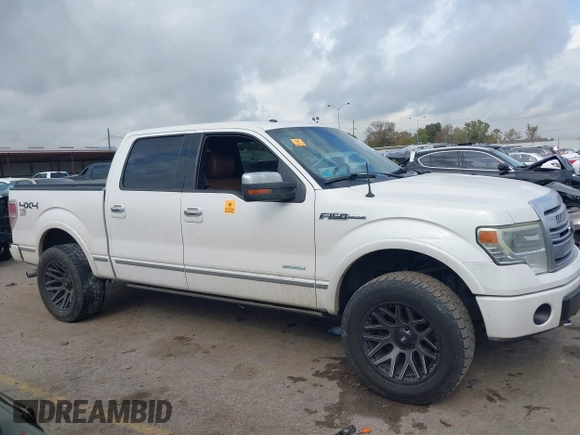 2013 Ford F-150 XL with VIN 1FTFW1ET5DFB01619, listed as a IAAI auction lot 41109292 with 247,785 mi miles. Bid and sale history available at carsss.com. Image 13.