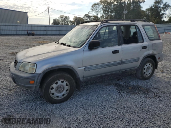 2001 Honda CR-V LX with VIN JHLRD28411S019499, listed as a Copart auction lot 76683944 with 257,124 mi miles and Salvage Title. Bid and sale history available at carsss.com. Image 1.