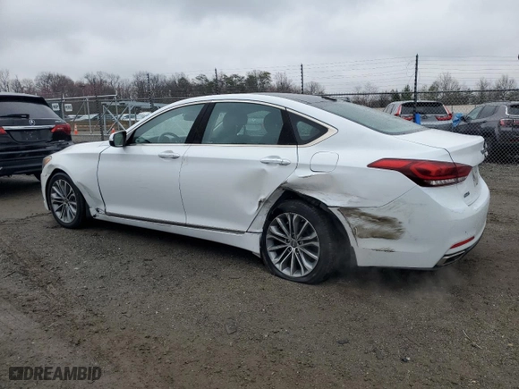 2016 Hyundai Genesis 3.8L with VIN KMHGN4JE5GU137919, listed as a Copart auction lot 49777735 with 51,643 mi miles and Salvage Title. Bid and sale history available at carsss.com. Image 2.