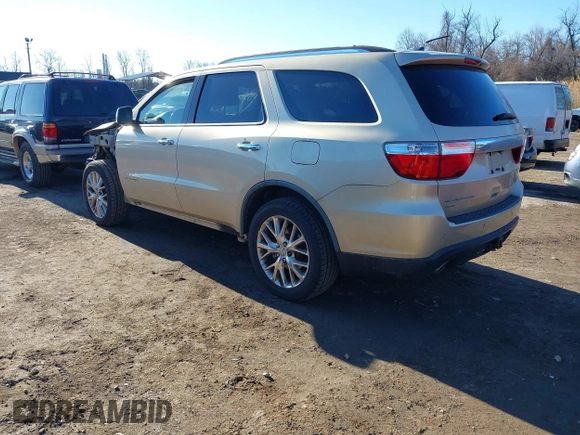 2012 Dodge Durango Citadel with VIN 1C4SDJET7CC198231, listed as a IAAI auction lot 41678134 with 132,181 mi miles. Bid and sale history available at carsss.com. Image 3.