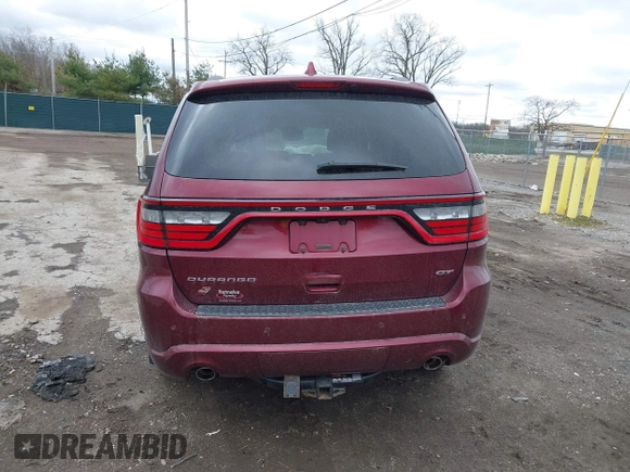 2018 Dodge Durango GT with VIN 1C4RDJDG1JC101816, listed as a IAAI auction lot 42029524 with 51,189 mi miles and . Bid and sale history available at DreamBid. Image 17.