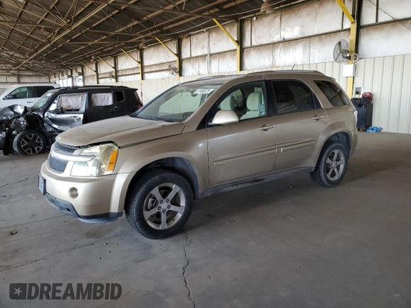 2007 Chevrolet Equinox LT z VIN 2CNDL63F276083665, wystawiony jako Copart lot #57485075 z przebiegiem 125 143 mil mil oraz Czysty tytuł • Clean title. Historia ofert i sprzedaży dostępna na DreamBid. Obrazek 1.