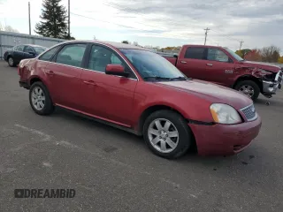 2007 Ford Five Hundred SEL with VIN 1FAHP24127G159090, listed as a Copart auction lot 77440244 with 0 mi miles and Salvage Title. Bid and sale history available at carsss.com. Image 4.