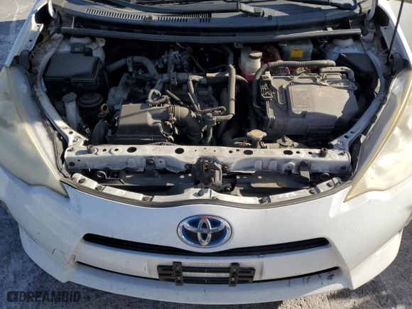 2013 Toyota Prius c One with VIN JTDKDTB34D1542840, listed as a Copart auction lot 87762425 with 0 mi miles and Clean Title. Bid and sale history available at carsss.com. Image 11.