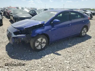 2020 Hyundai Ioniq Blue z VIN KMHC65LC6LU227829, wystawiony jako Copart lot #51535085 z przebiegiem 64 530 mil mil oraz Szkody całkowita. Historia ofert i sprzedaży dostępna na DreamBid. Obrazek 1.