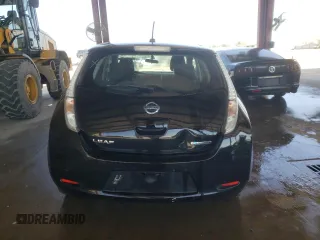 2016 Nissan LEAF S with VIN 1N4AZ0CP3GC310936, listed as a Copart auction lot 44474673 with 47,295 mi miles. Bid and sale history available at carsss.com. Image 6.