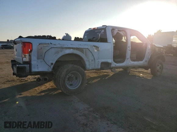 2024 Ford F-350 XL with VIN 1FT8W3DT5REC30446, listed as a Copart auction lot 88304145 with 23,260 mi miles and Salvage Title. Bid and sale history available at DreamBid. Image 3.
