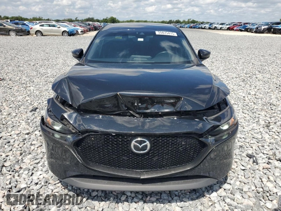 2019 Mazda 3 Preferred with VIN JM1BPBMM4K1136576, listed as a Copart auction lot 55875415 with 52,990 mi miles and Non repairable. Bid and sale history available at DreamBid. Image 5.