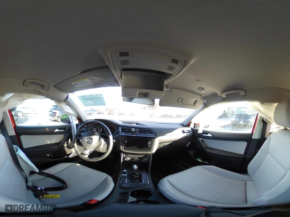 2019 Volkswagen Tiguan SE with VIN 3VV2B7AX5KM109109, listed as a IAAI auction lot 41768355 with 128,942 mi miles. Bid and sale history available at carsss.com. Image 19.