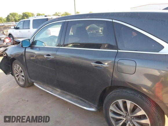 2014 Acura MDX Tech Pkg with VIN 5FRYD4H48EB007419, listed as a IAAI auction lot 42014202 with 1 mi miles. Bid and sale history available at carsss.com. Image 14.